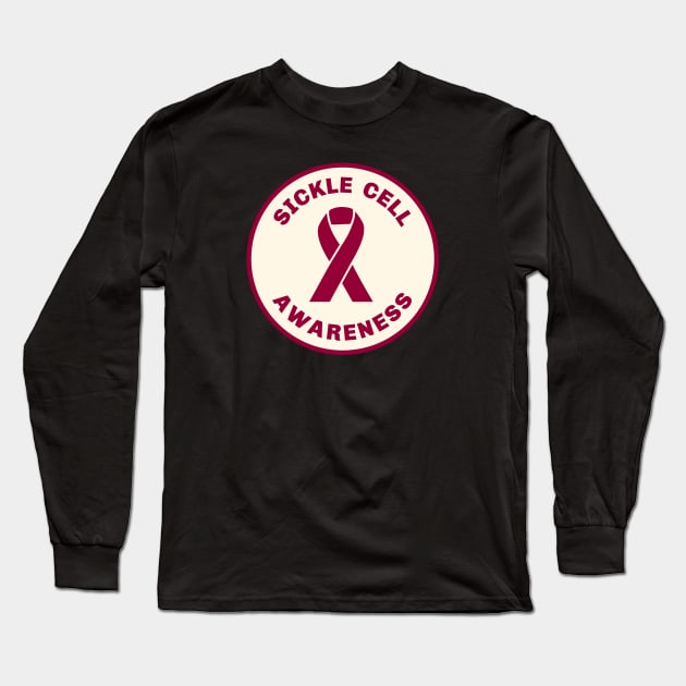 Sickle Cell - Disability Awareness Long Sleeve T-Shirt by Football from the Left